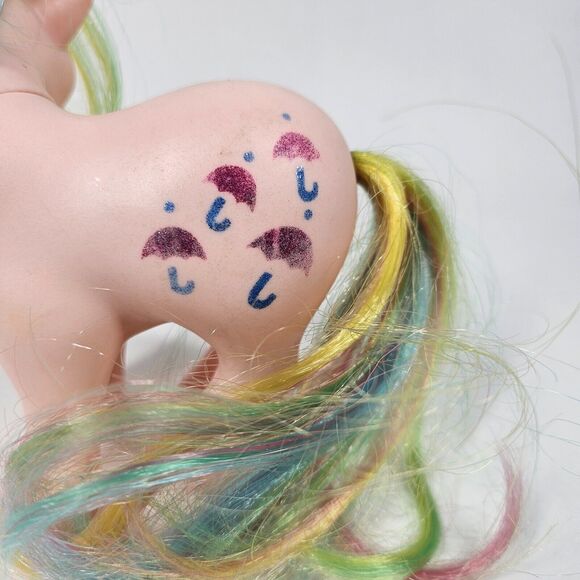 My Little Pony Parasol Vintage Pink Umbrellas 1983 Hasbro MLP G1 - Picture 5 of 9